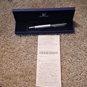 NTB Swarovski Crystal Bridal Pen White CRYSTAL